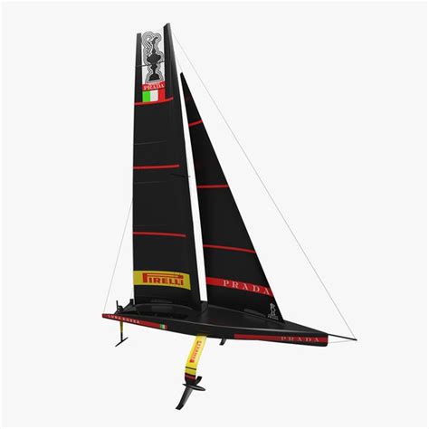 modellino luna rossa ac75